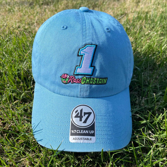 Ross Chastain #1 Light Blue Clean Up Hat from '47 Brand