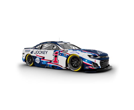 AUTOGRAPHED Ross Chastain 2025 No.1 1:24 Jockey RACE WIN ELITE DIE-CAST Coke 600 WINNER