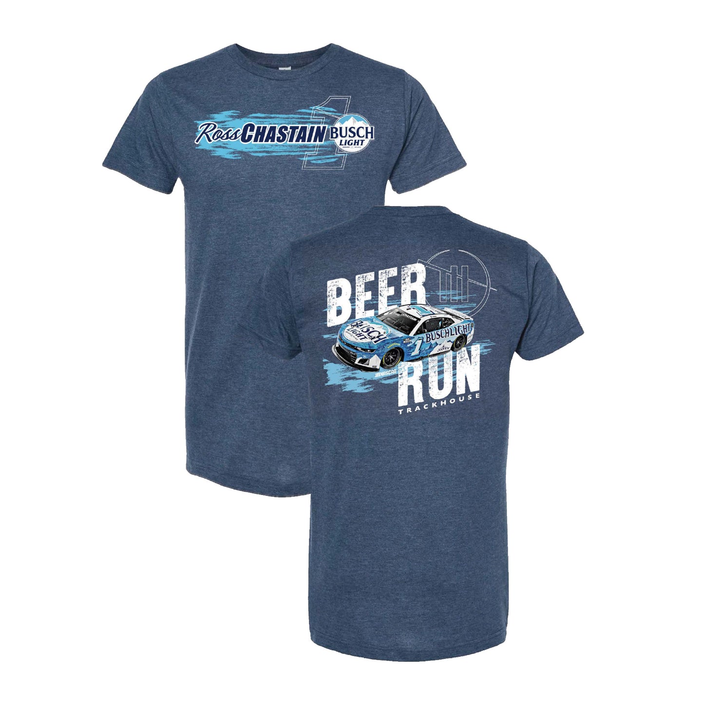 Ross Chastain Busch Light BEER RUN Tee