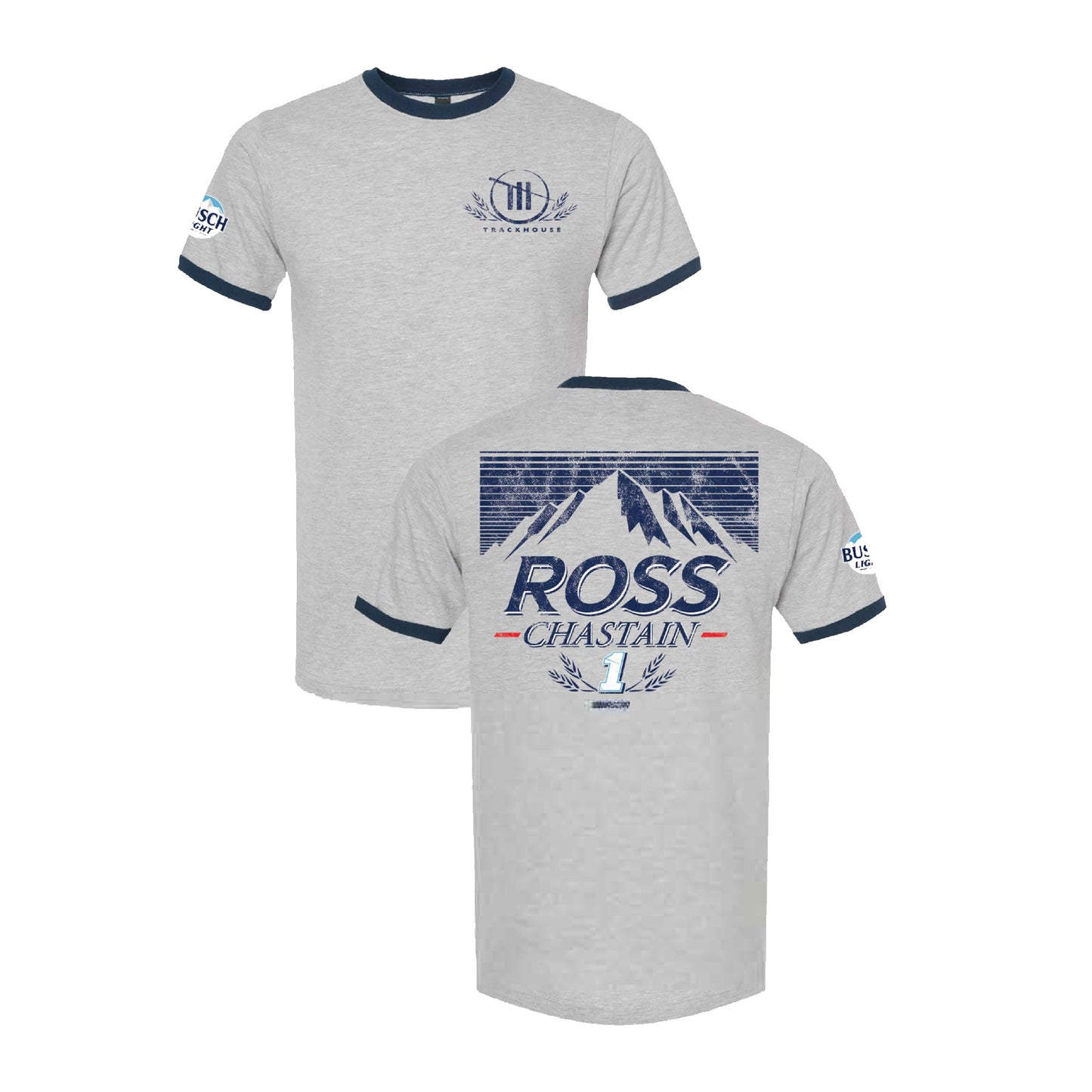 2024 Ross Chastain Busch Light Ringer Tee