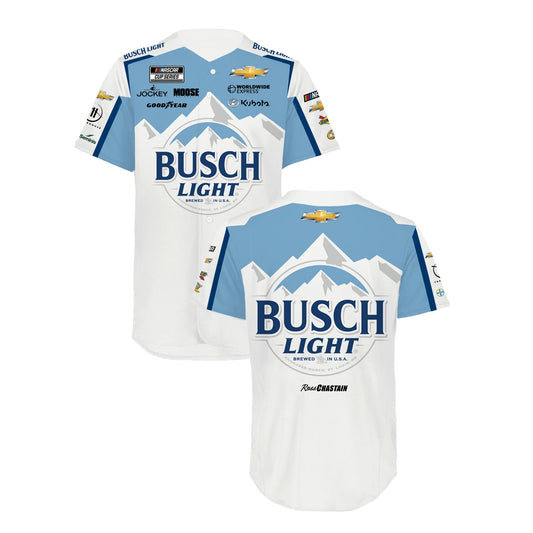 2024 Ross Chastain Busch Light Sublimated Crew Jersey