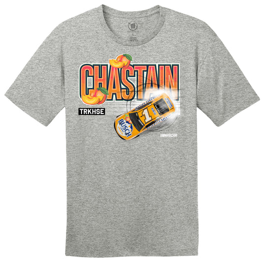 2024 Ross Chastain Busch Light Peach Burnout Tee