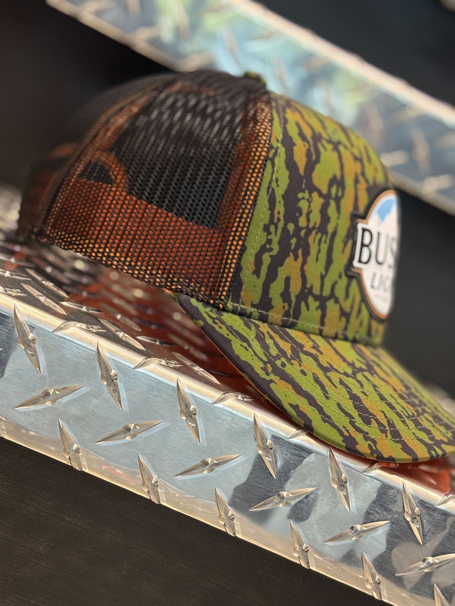 Busch Light #1 Camo/Orange Trucker Hat *PRE-ORDER*