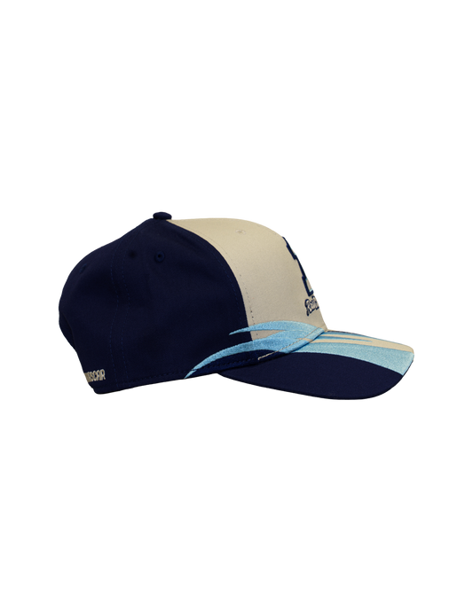 Ross Chastain #1 Grey Wave Snapback Hat
