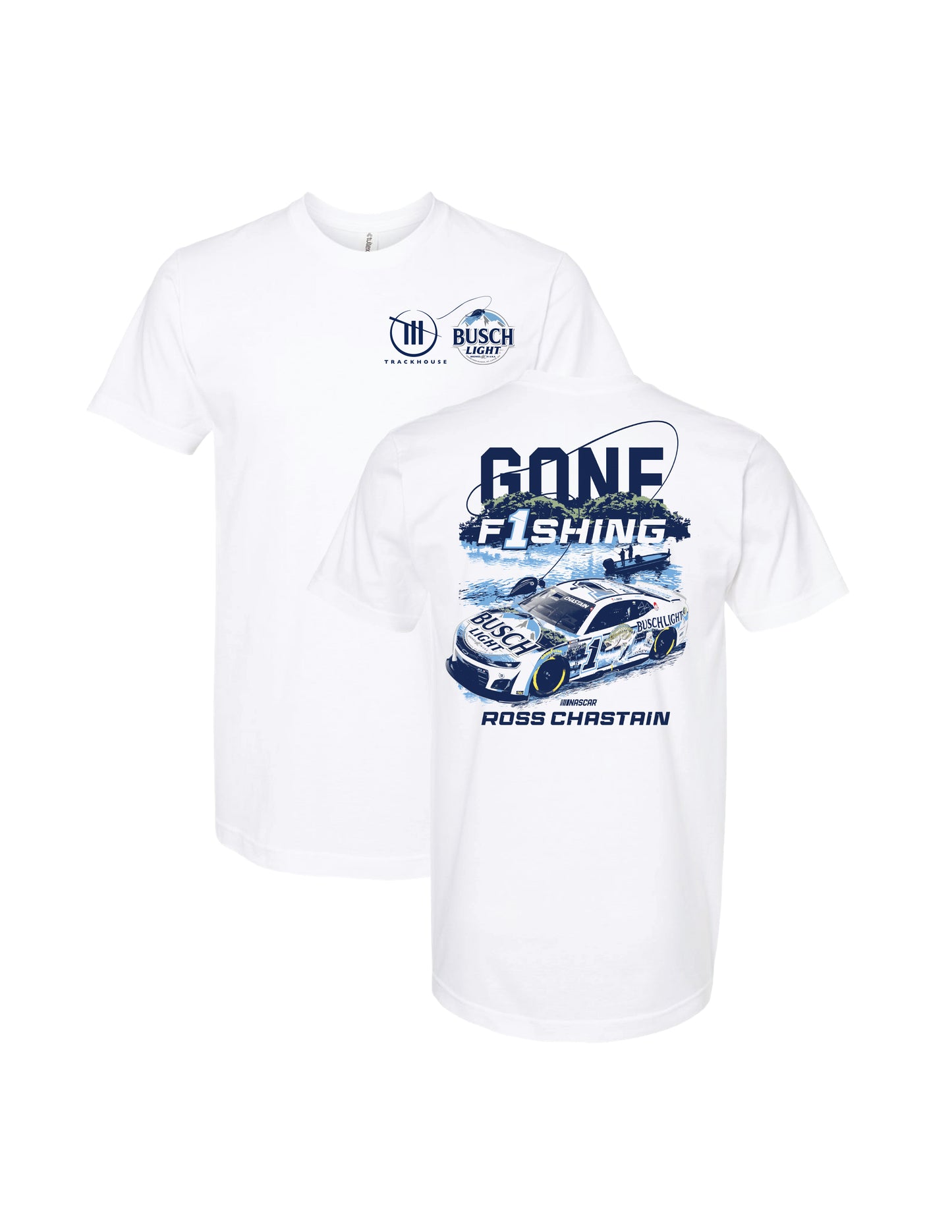 2024 Ross Chastain Busch Light Gone Fishing Tee