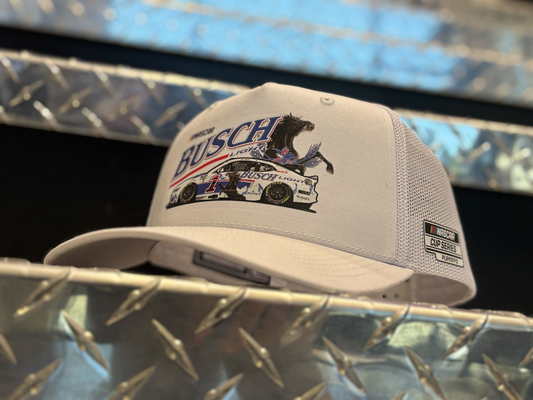 Ross Chastain #1 2025 Busch Light Retro Snapback Playoff Hat