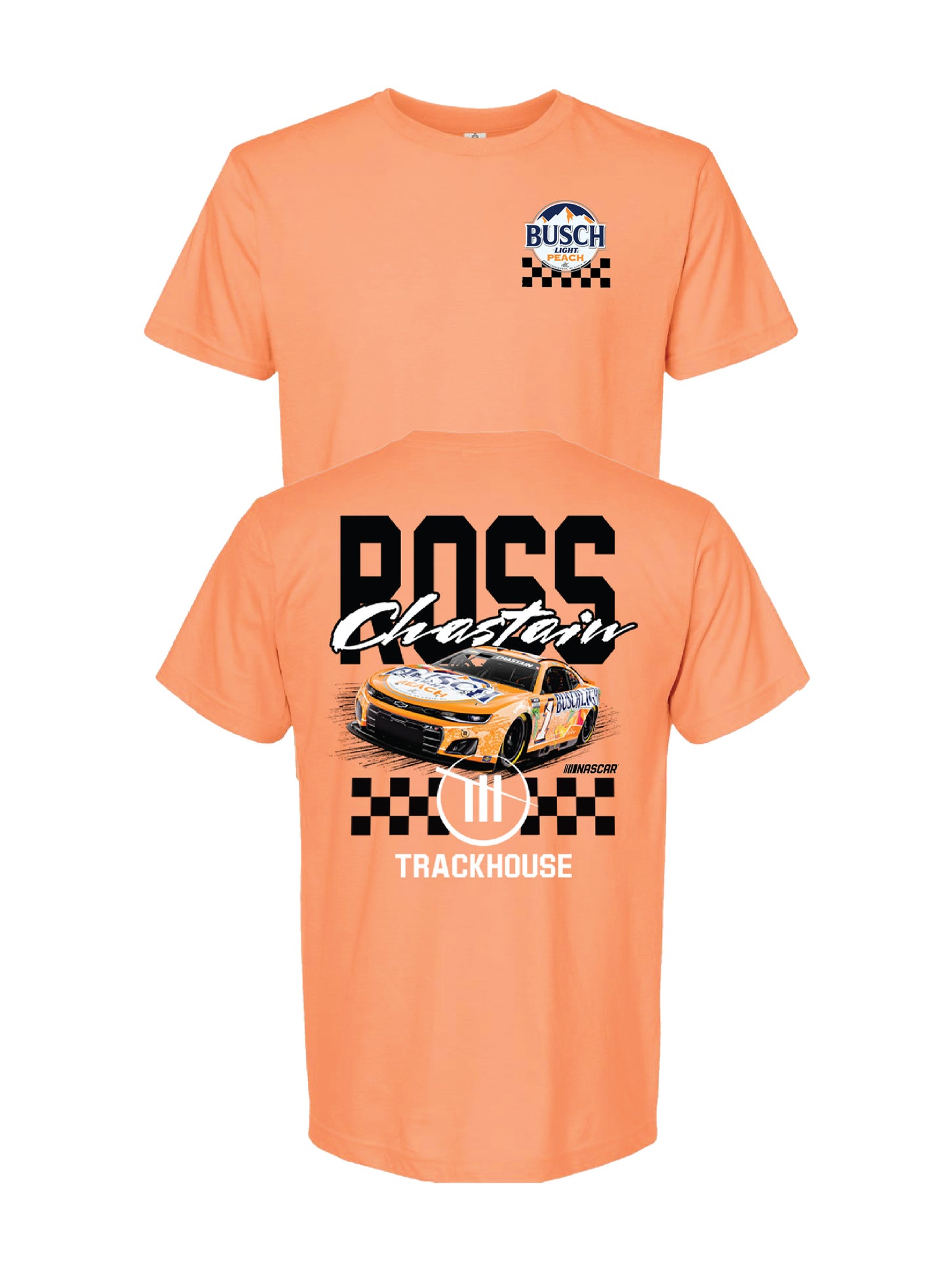 2024 Ross Chastain Busch Light Peach Tee