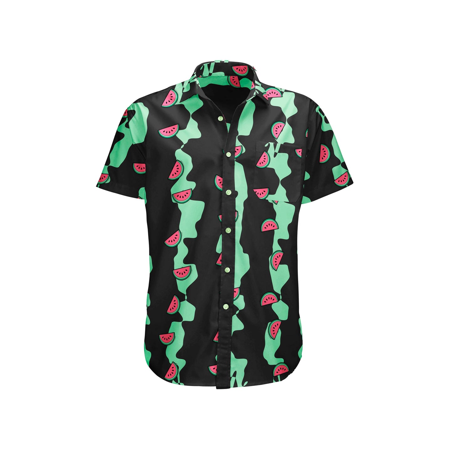 Melon Pattern Button Down