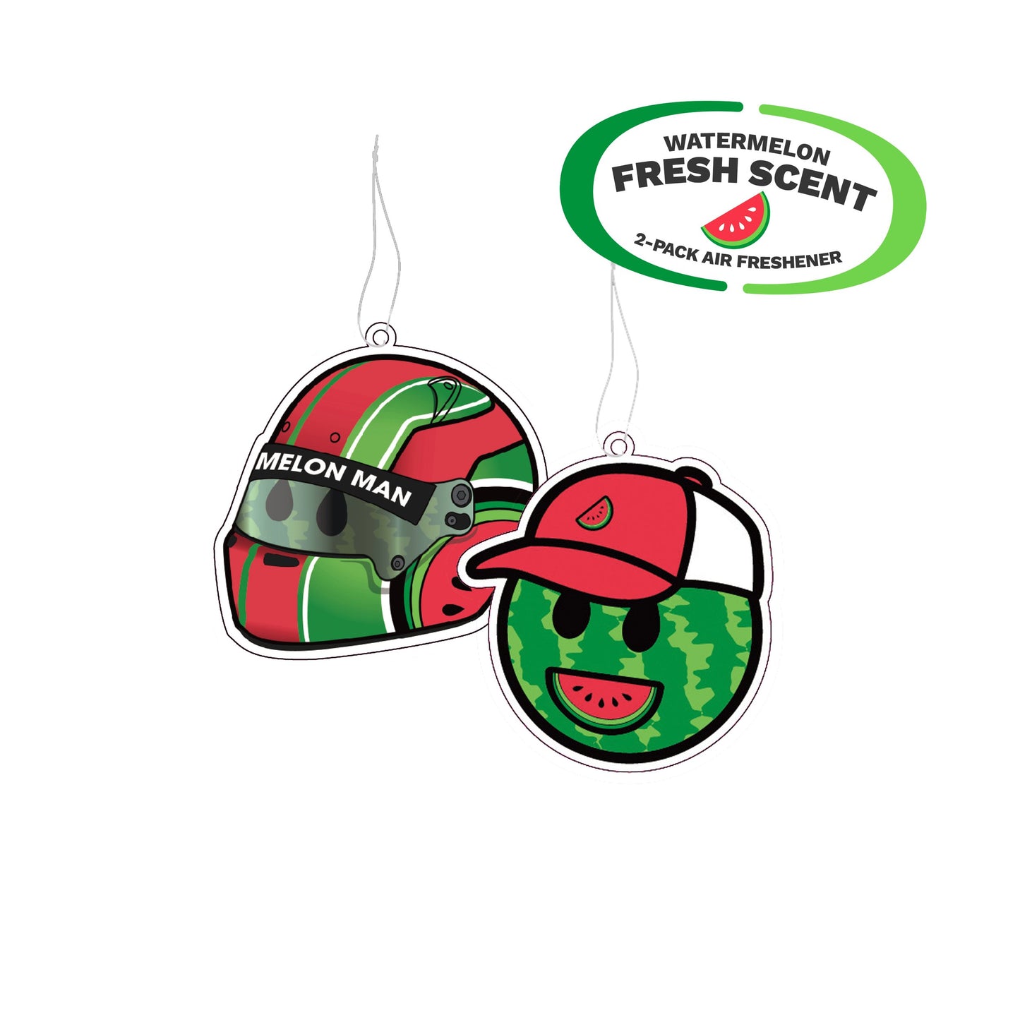 2-Pack Melon Man Air Fresheners