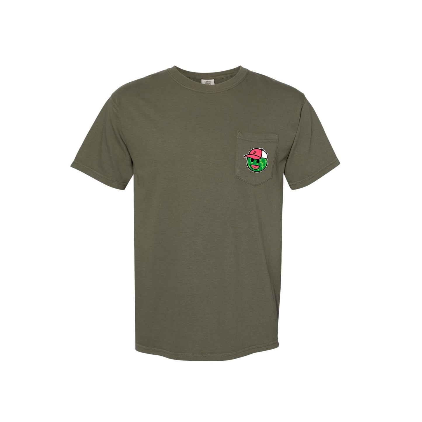 Farm Fresh Watermelons Pocket Tee