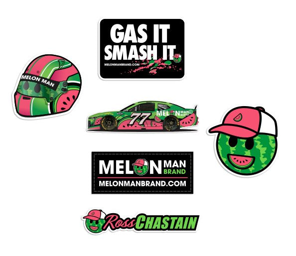 Melon Man Sticker Pack