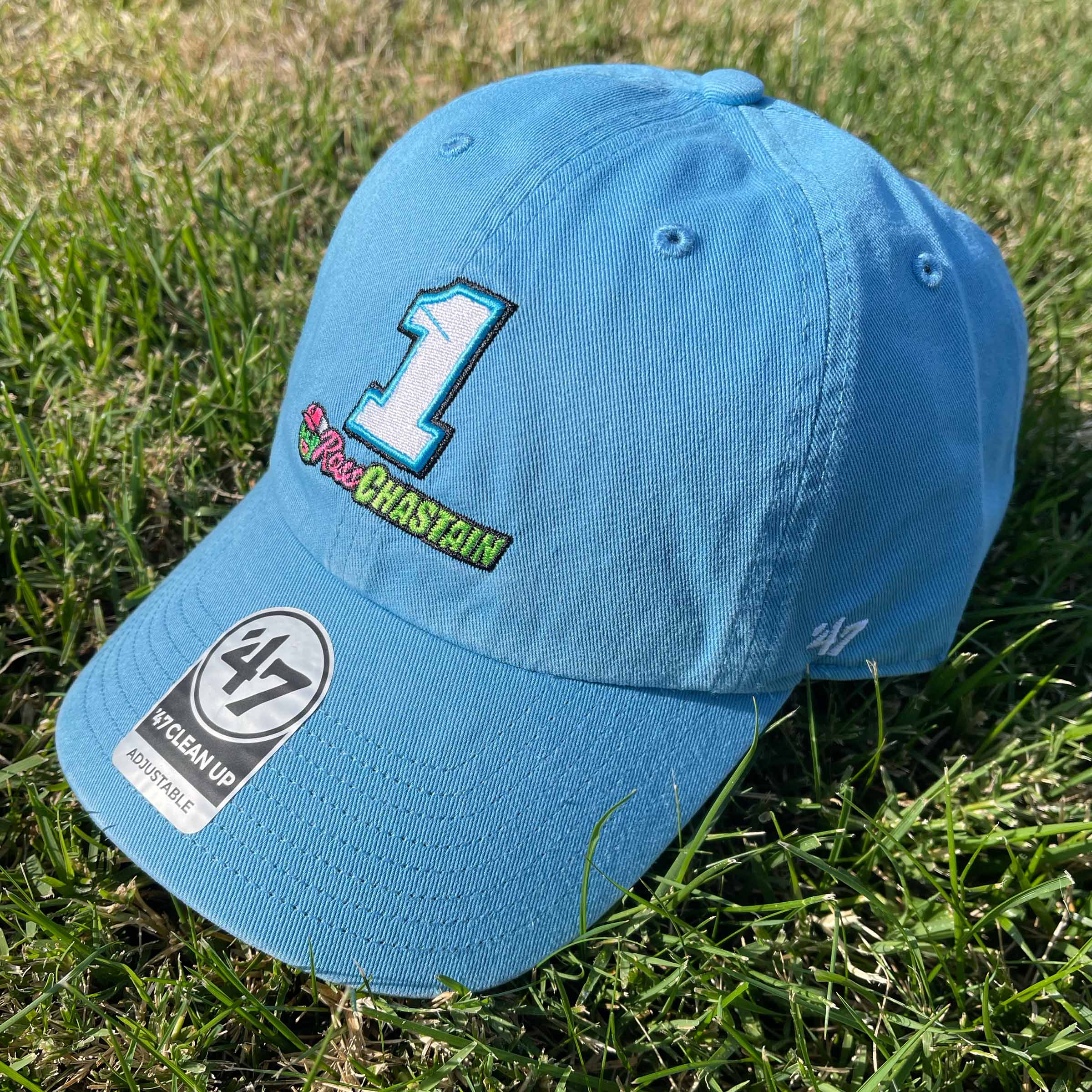 Ross Chastain #1 Light Blue Clean Up Hat from '47 Brand – Melon