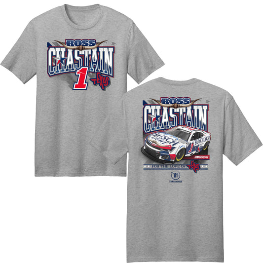 2025 Ross Chastain Busch Light For the Love of Texas Tee