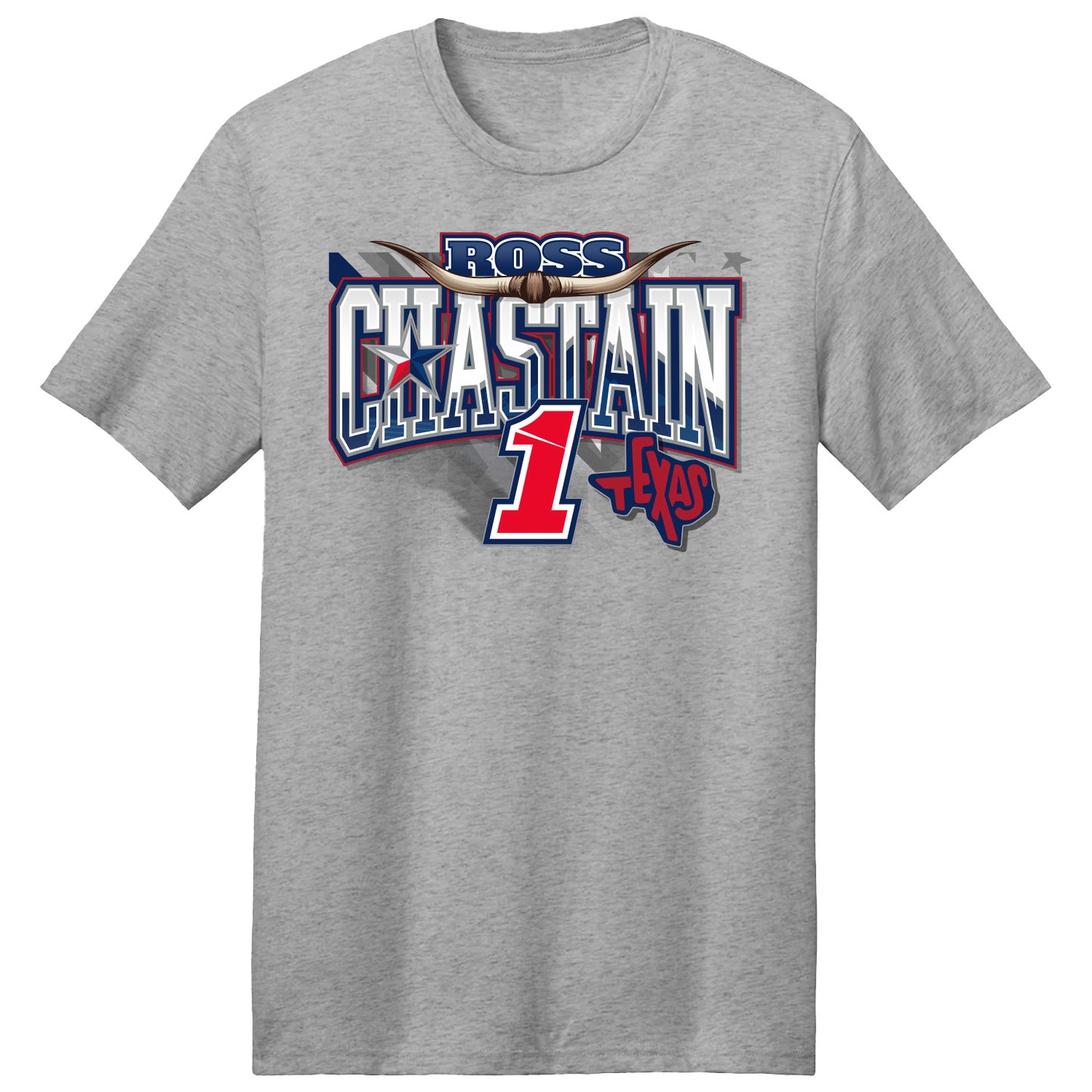 2025 Ross Chastain Busch Light For the Love of Texas Tee