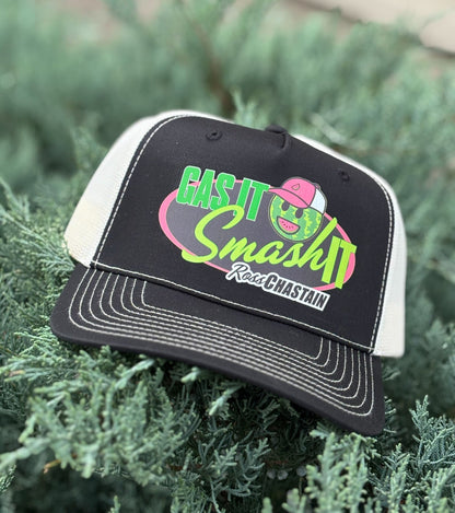 Melon Man Gas it Smash it Meshback Snap Hat