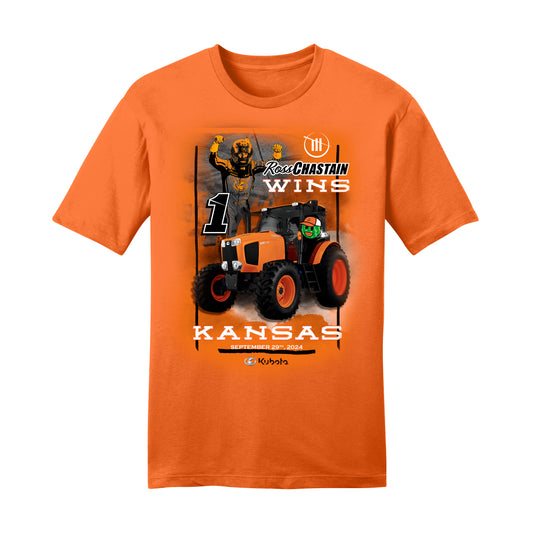 2024 Ross Chastain KANSAS WIN Tee