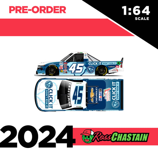 Ross Chastain 2024 No.45 1:64 Buckle Up South Carolina TRUCK DIE-CAST