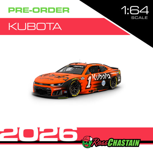 Ross Chastain 2026 No.1 1:64 Kubota DIE-CAST