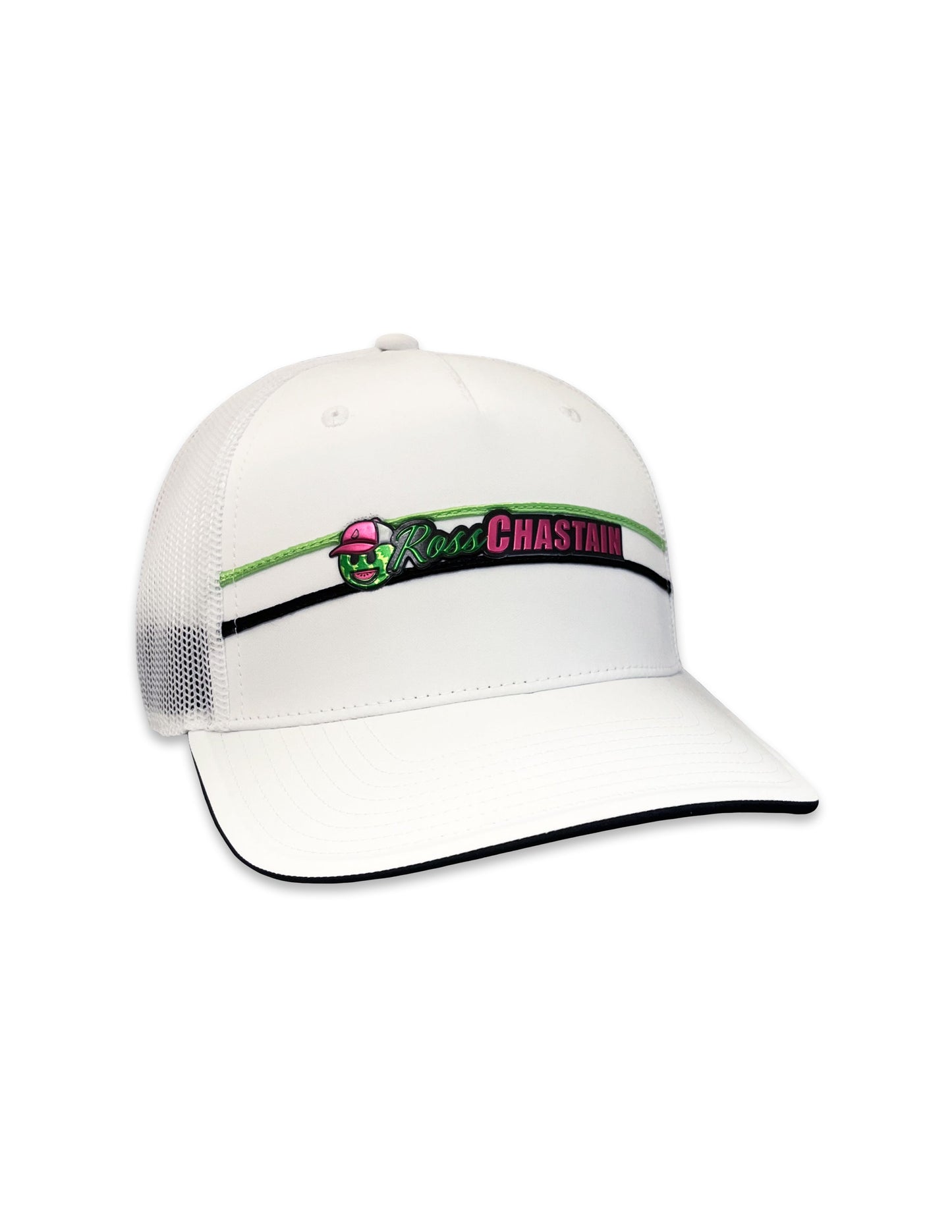 Melon Man White Mesh Cap