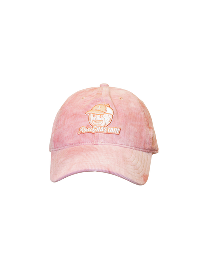 Ross Chastain Melon Man Ladies Pink Tie-Dye Corduroy Adjustable Hat