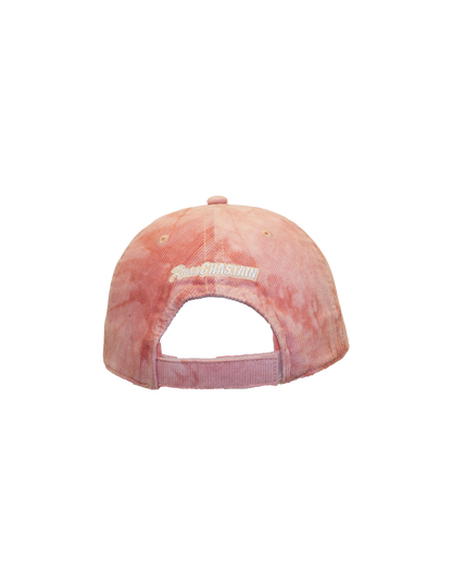 Ross Chastain Melon Man Ladies Pink Tie-Dye Corduroy Adjustable Hat