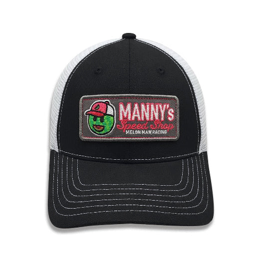 Manny's Speed Shop Patch Trucker Hat from CFS