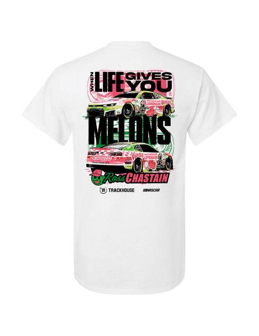 Ross Chastain #1 2026 Wendy's Watermelon Lemonade T-Shirt