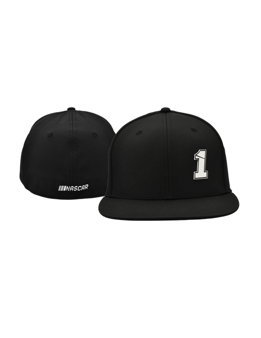 Ross Chastain 1 Black Flat Bill Hat