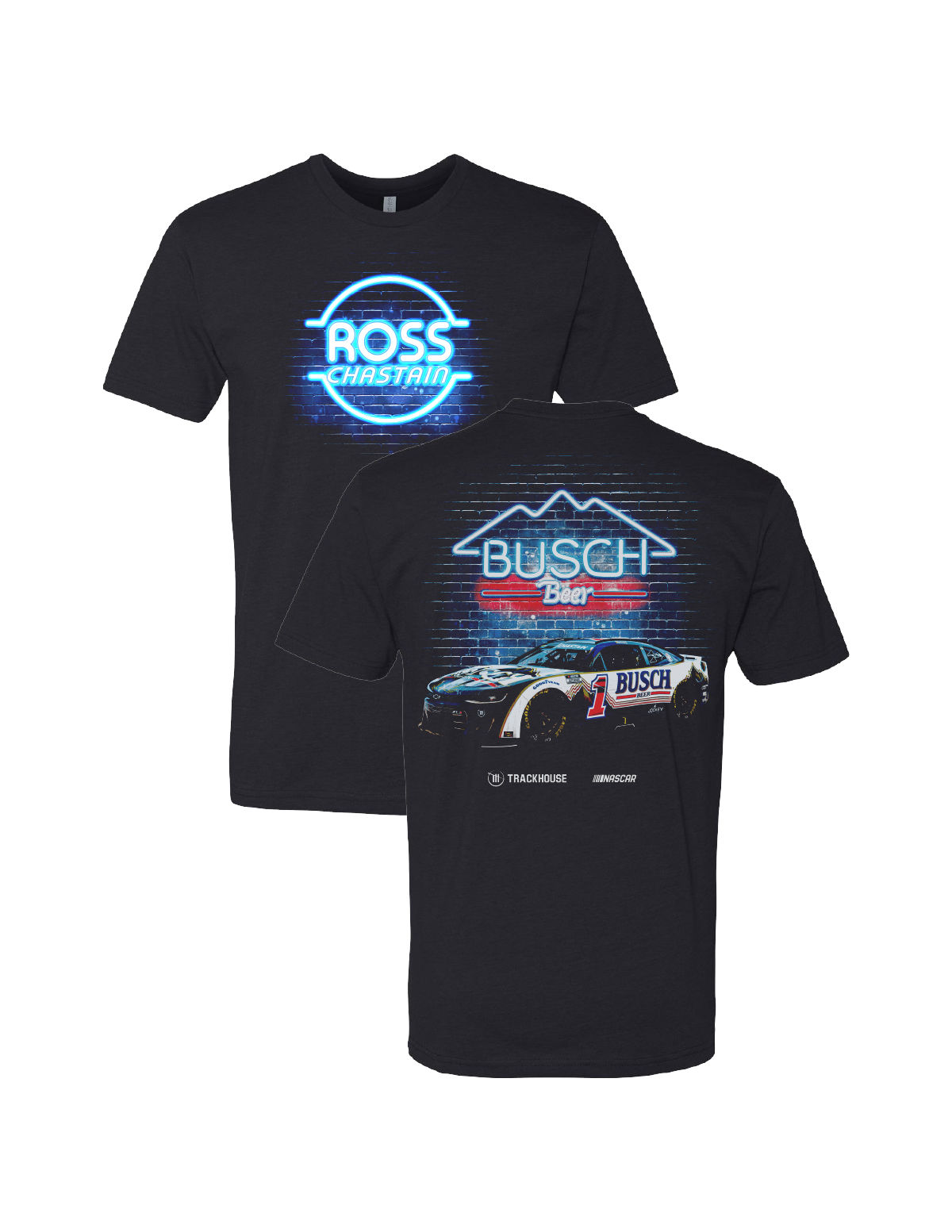 Ross Chastain #1 Busch "Light It Up"  T-Shirt