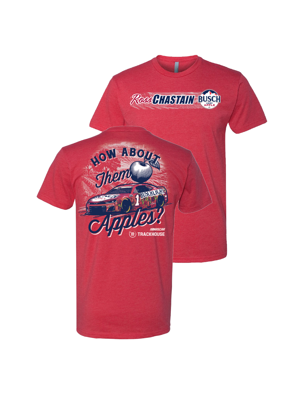 Ross Chastain #1 Busch Light Apple T-Shirt