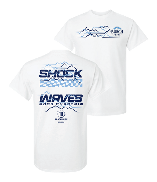 Ross Chastain Busch Light Shock Waves T-Shirt