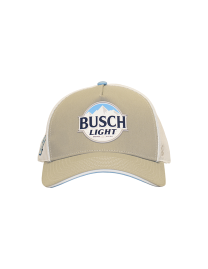 Ross Chastain #1 Busch Light Grey Snapback Hat