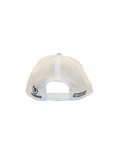 Ross Chastain #1 Busch Light Grey Snapback Hat