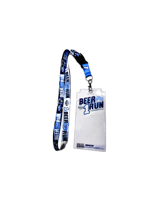 #1 Busch Light BEER RUN! Credential Holder/Lanyard