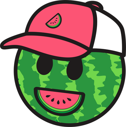 Melon Man "Manny's Hat" Snapback Foam Trucker Hat