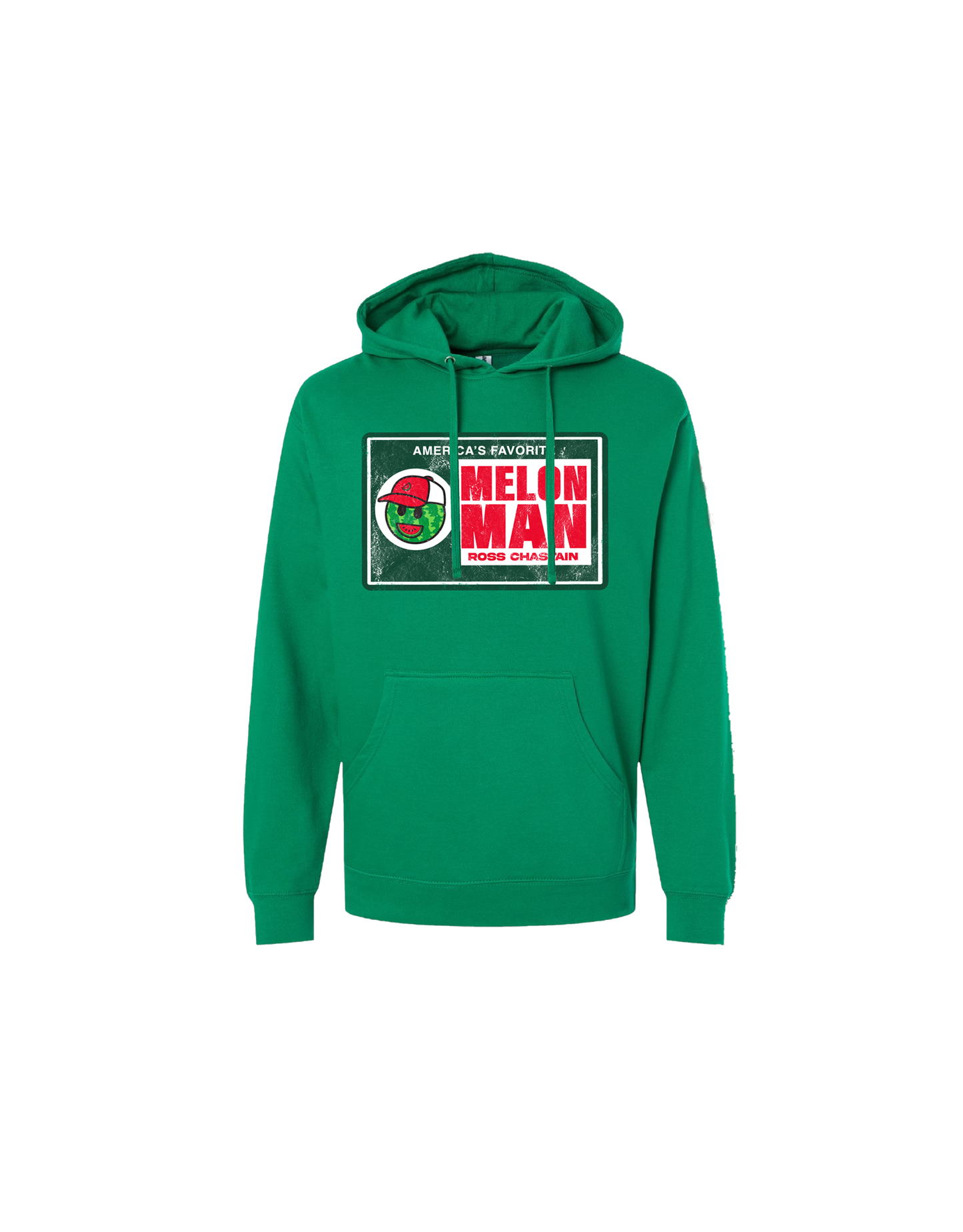 America's Favorite Melon Man Green Hoodie