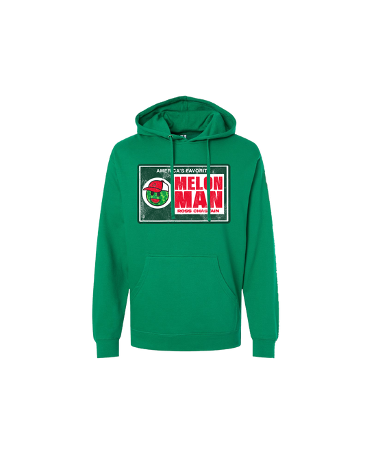 America's Favorite Melon Man Green Hoodie